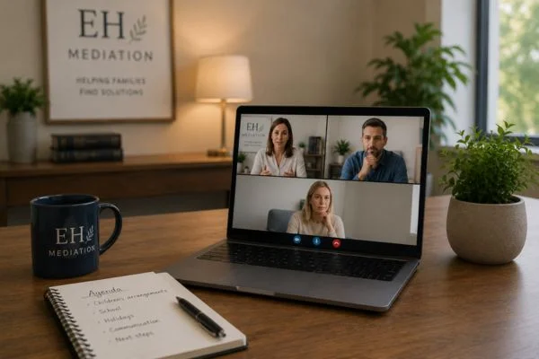 child access mediation Hythe online meeting.
